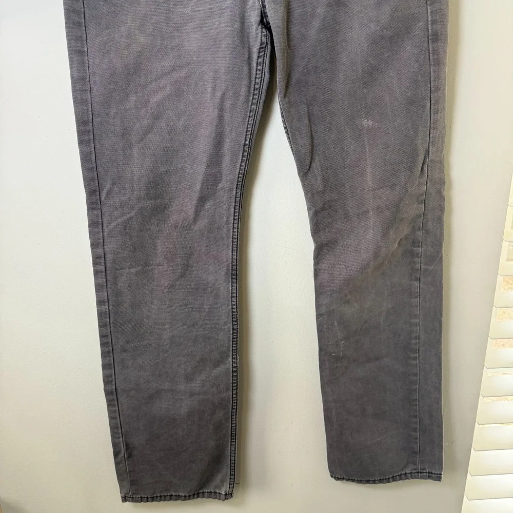 Levi's 514 Denim Jeans Men's 32 Courier Gray Button 5-Pockets Straight-Fit‎